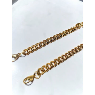 Cuban Link Name Anklet
