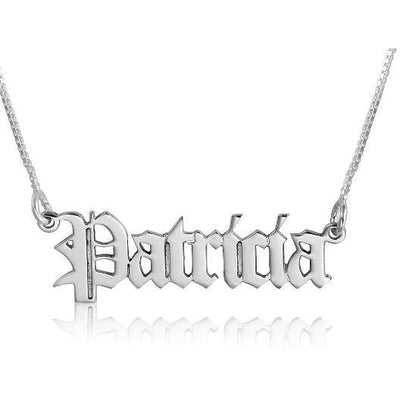 The Old English Name Necklace