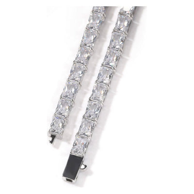 Princess Cut Diamond Tennis Bracelet