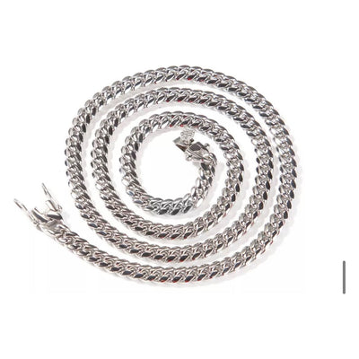18k Gold Stainless steel Cuban Link