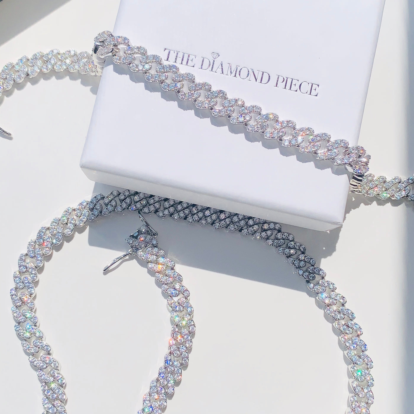 9mm Icy Havana Cuban Link Necklace