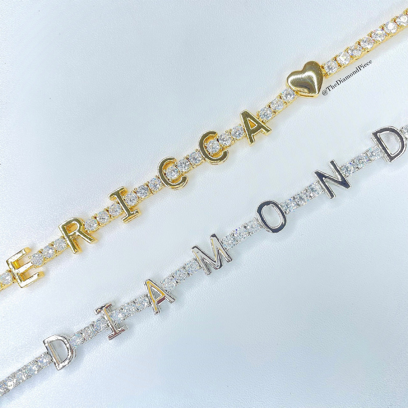 Custom CZ Diamond Tennis Bracelet