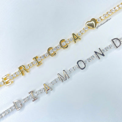 Custom CZ Diamond Tennis Bracelet
