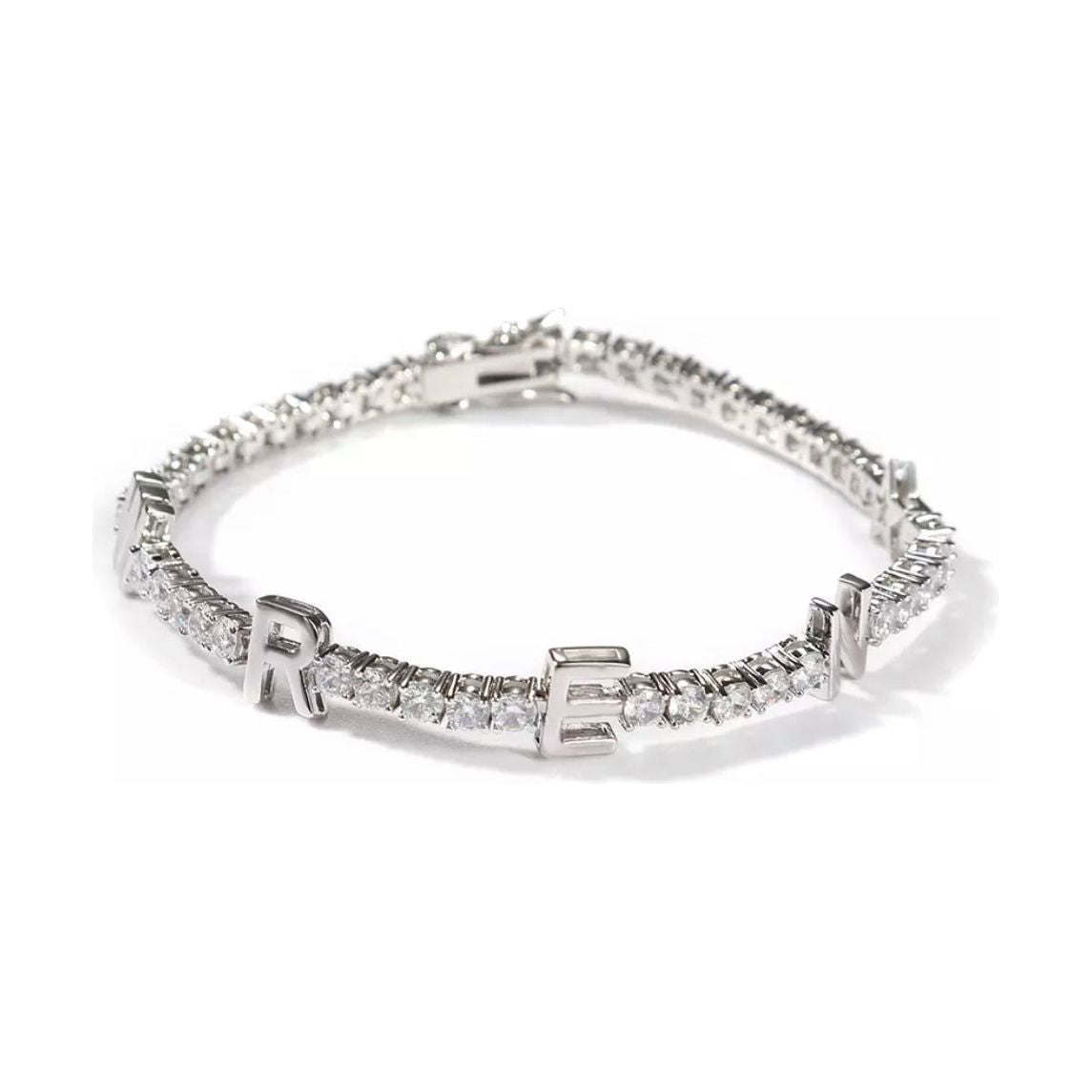 Custom CZ Diamond Tennis Bracelet
