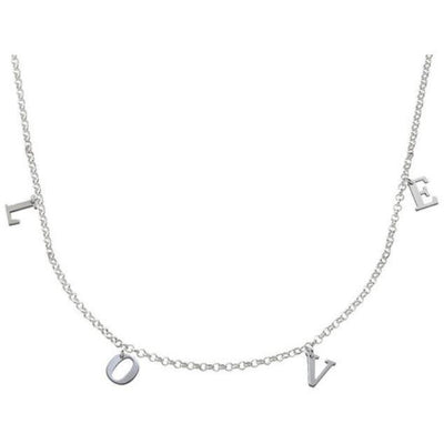 Sterling Silver Name Choker