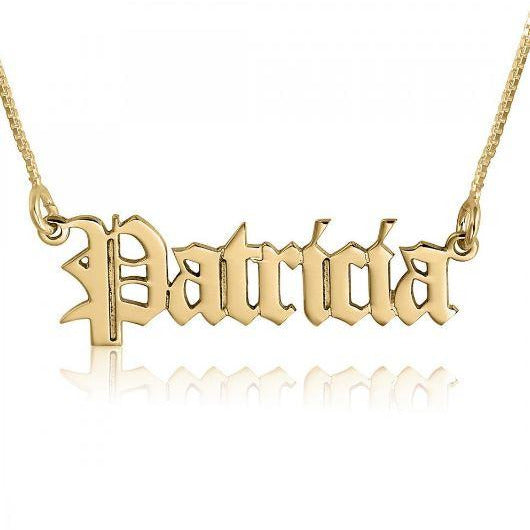 The Old English Name Necklace